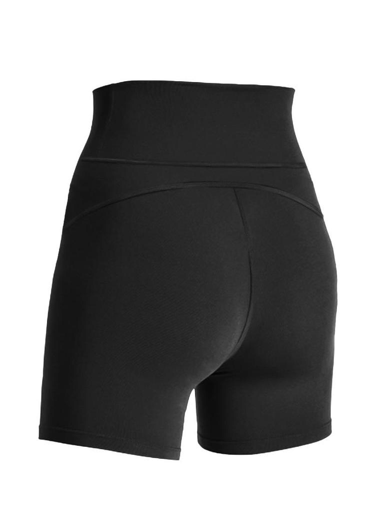 High Waist Hip Lift Yoga Shorts - Women's Slimming, Anti-Exposure Running Leggings