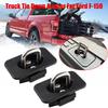 LKW-Zurröse für Ford F-150 2015-2023 F250 F350 Super Duty 17-23 Kofferraum Einziehbarer Ladeflächenseitenwand Haken Ring Öse Clip