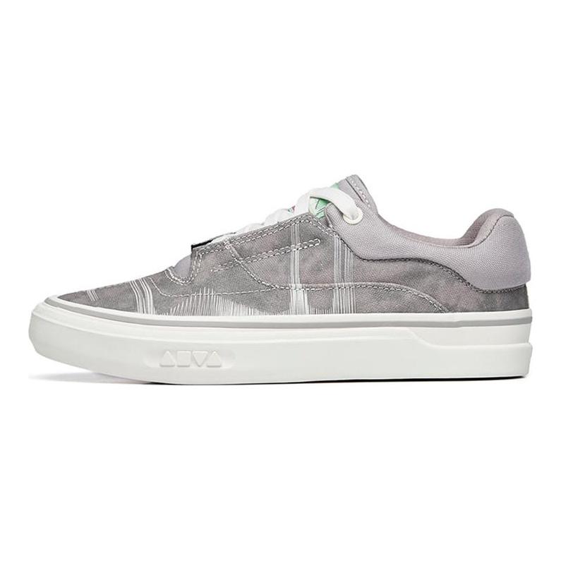 Anta Ao Li Skateboard Abrasion Resistant Low Top Skateboard Shoes Women's Magic Carpet Gray 122238013-2