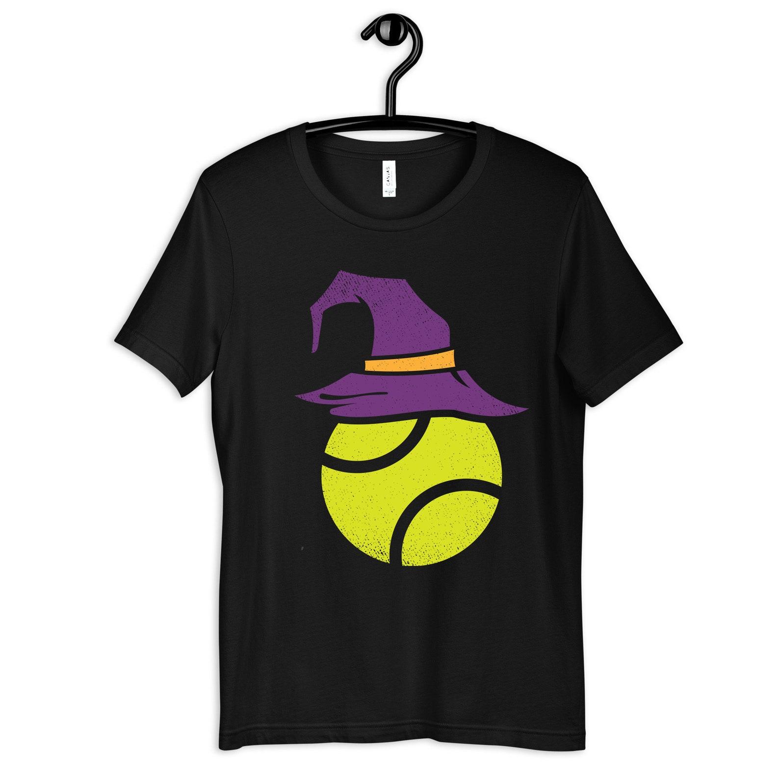 Tennis Witch Halloween Shirt, Tennis Player Tee, Kids T-Shirt, T-shirt,T-shirt, Tank Top 3XL