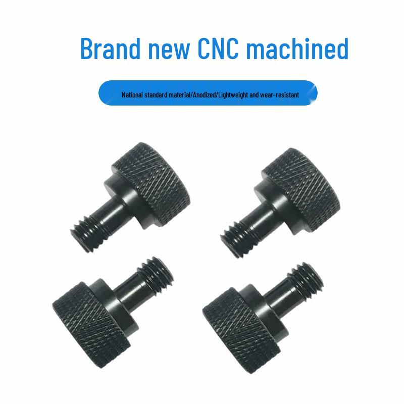 Aluminum Alloy 3/8" Microphone Stand Mic Clip Shockproof Adapter Screw