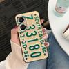 Vintage Classic License Plate Case For HUAWEI NOVA Y70 3I 7I 8I 9SE P30 Y9 HONOR 8X 9X 20 90 X5 X6B X7A X7B X8B X9 X9B X9A Case