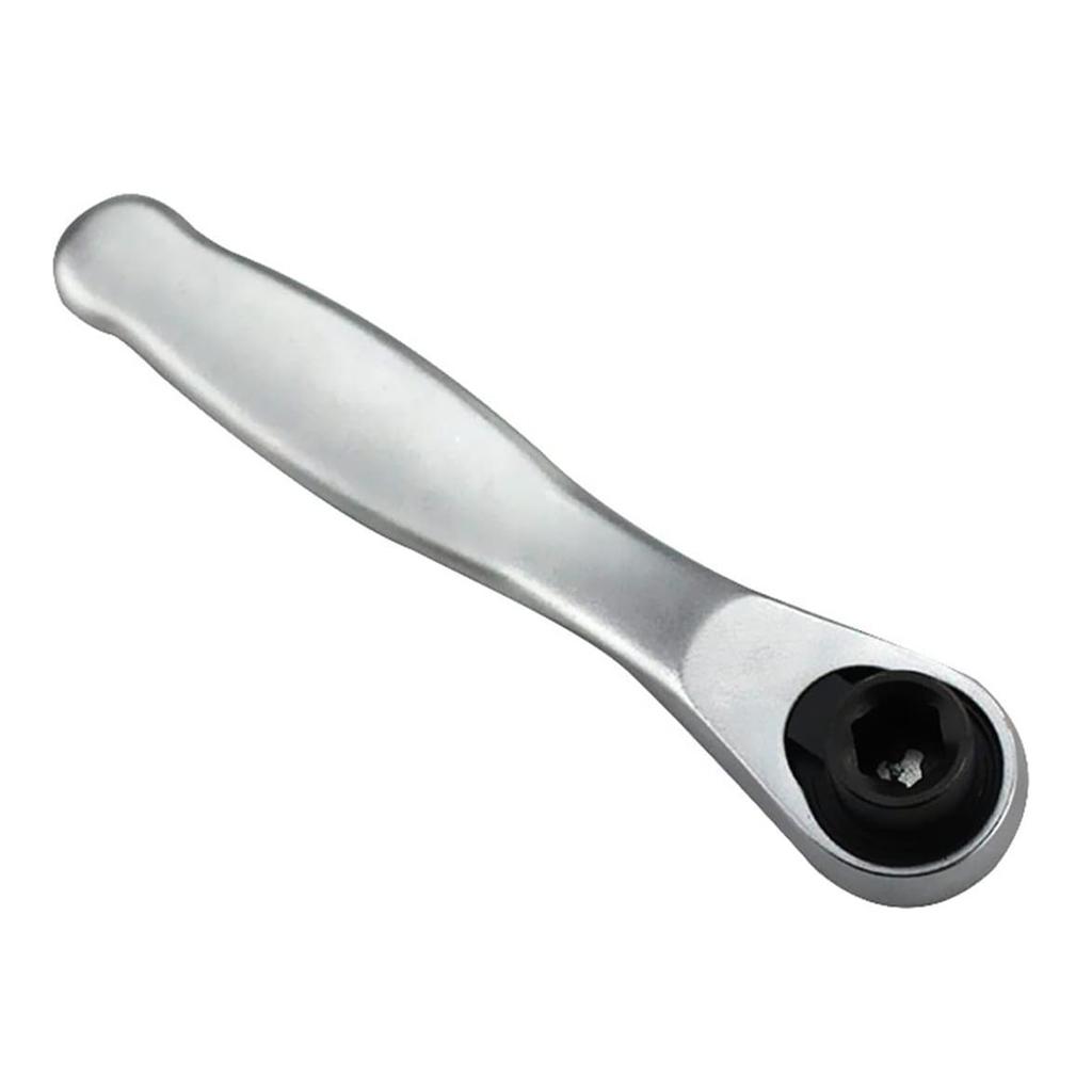 1/4 Inch Hex Ratchet Wrench - Quick Socket Wrench for Screwdriver Bits, Hand Tools for Bicycle Repair