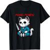 Funny Cat Motif Crazy Cat Graphic Michael Meowers Cat T-Shirt