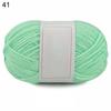 1 Roll DIY Skin-frendly Knitting Cotton Yarn Fiber Decorative Handmade Crochet Thread Clothing Accessories