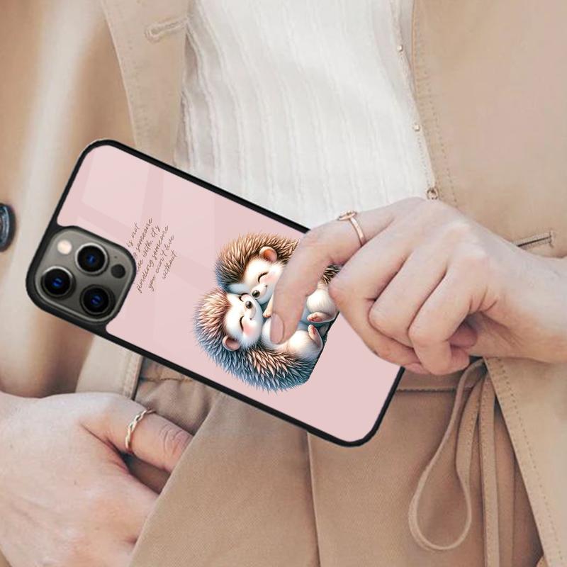 

Cute Little Hedgehog Magnetic Phone Case For APPLE iPhone 17 Air 16 14 13 12 Pro Max 15 Plus Wireless Charge With MagSafe Cover iPhone 13mini