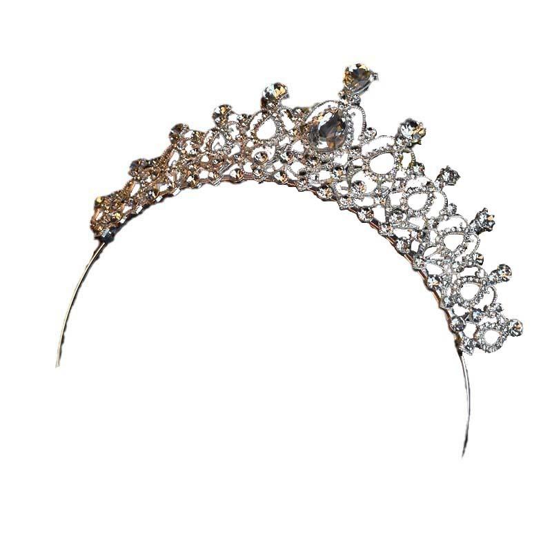 European and American Bride Crown Headwear Japanese and Korean Wedding Dress Accessories  18th Birthday Crown Hair Accessories Wedding