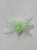 12 Black Luminous Small Halloween Prank Spiders