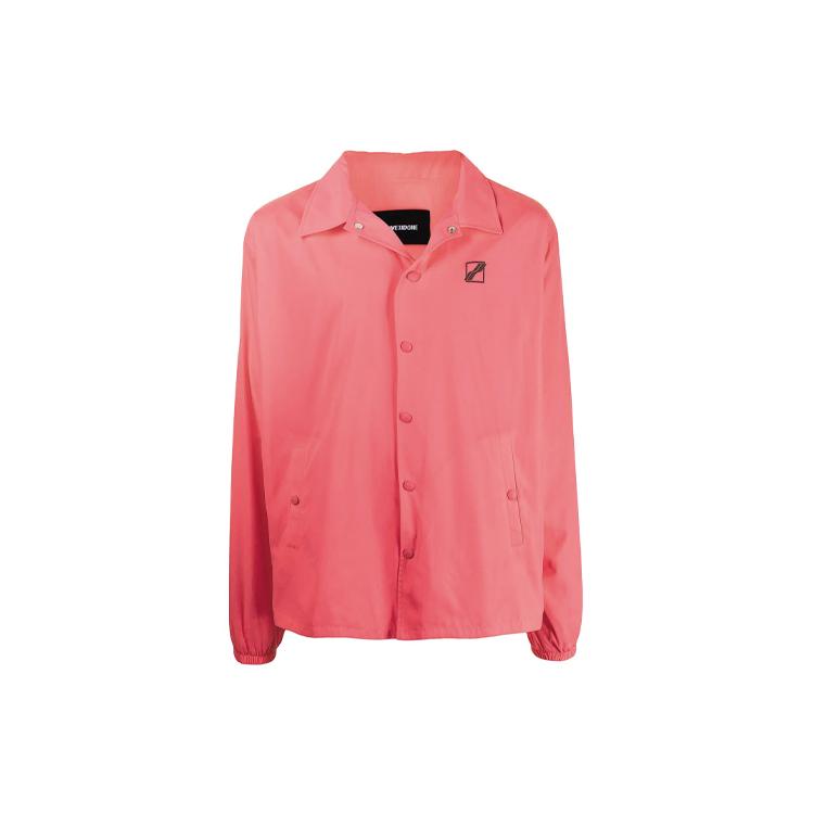 WE11DONE Logo-print Shirt Jacket WD-JP1-21-035-U-NP