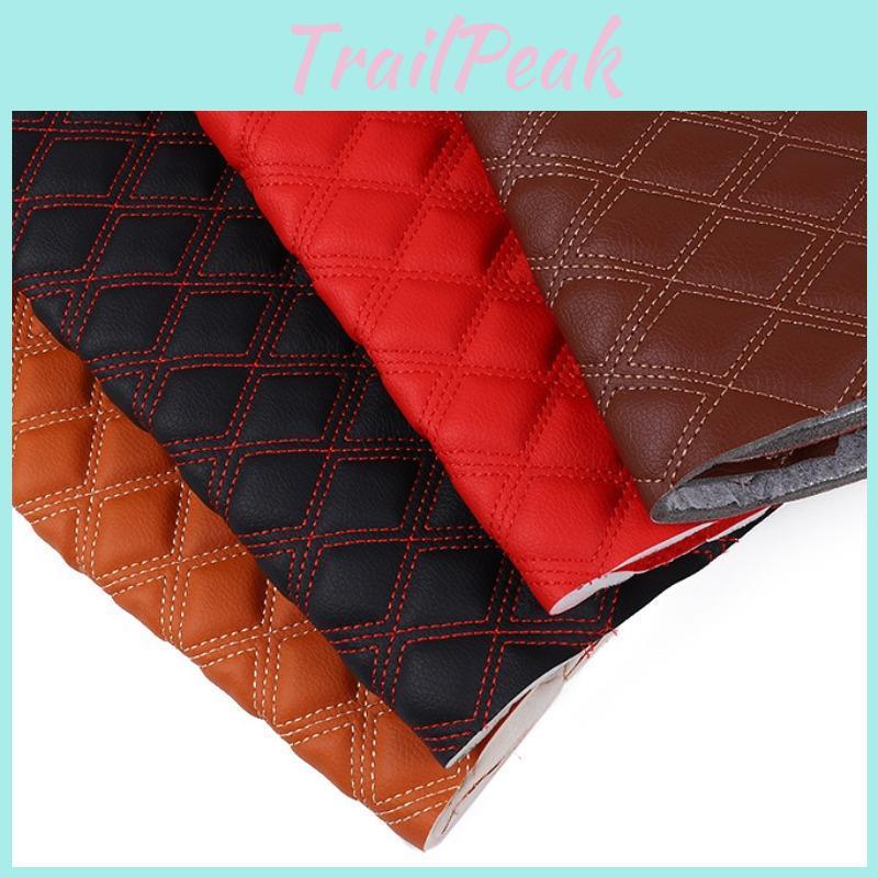 30cm50cm155cm 6mm Upholstery Pu Leather Fabric Quilted Cotton Fabric For Sofa Repair Car Interior Decor Refurbished Repair
