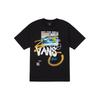 Loose Fit Printed Short Sleeve T-Shirt Men Tops Black VN000GPTBLK