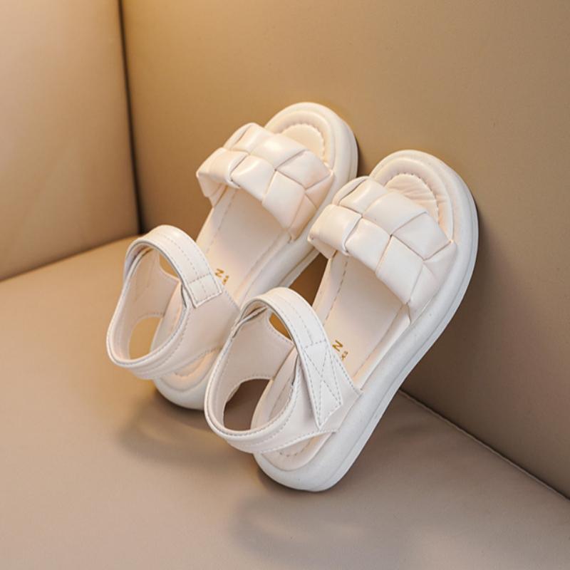 Children's Shoes, Girls' Sandals, Summer Fashion, Sports, Flat Bottomed, Medium To Large Size, Children's and Girls' School Beach Shoes