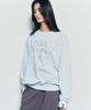 Nigaennikol Butterfly Signature Sweatshirt_Melange Silver