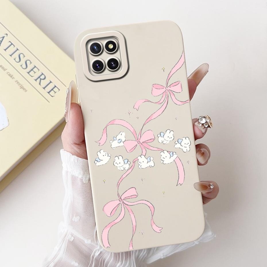 For Samsung Galaxy Note 10 Lite A81 Lens Protective Phone Case On Samsung Note 10lite SM-N770F Lovely Pattern Soft Silicon Cases