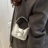 Niche bow handbag 2025 new Korean version mini chain messenger bag fashion lipstick earphones shoulder bag