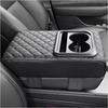 Thicken Auto Armrest Height Pads Waterproof Car Armrest Box Cushion Auto Arm Rest Protector  SUVs