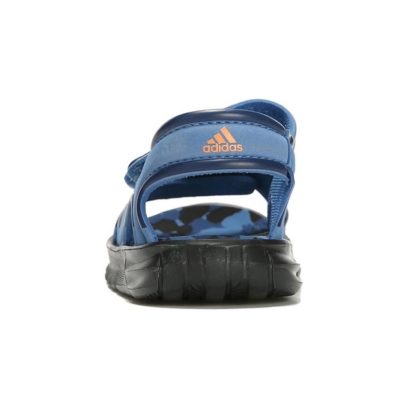Adidas Non-Slip Anti-Kick Shock Absorbing Wear-Resistant Breathable Kids Sandals Kids Sandals Blue DB2528