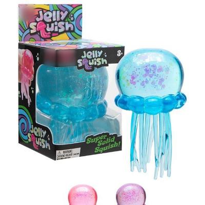 Jellyfish Squish  Play Octopus Toy Outdoor Squeeze Toy Simulated Octopus Stress Balls Relief Fidget Needoh Fuzz Ball