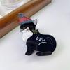 Creative Cat Cat Hair Claw Korean Style Mide Size Animal Shark Clip Headdress Ponytail Holder Acrylic Animal Hair Clip Daily