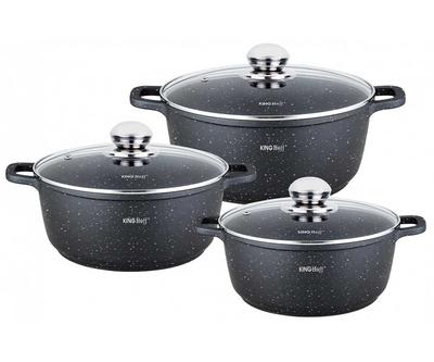 KINGHOFF KH-1606 Marmortopf-Set