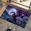 Rendering Flower Toilet Decorative Floor Mat Absorbent Bathroom Floor Mat Diatom Mud Floor Mat Absorbent Floor Mat Toilet