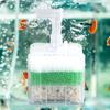 Aquarium Sponge Air Driven Filter Mini Multi Layer Filtration Fish Tank Biochemical Sponge Filter