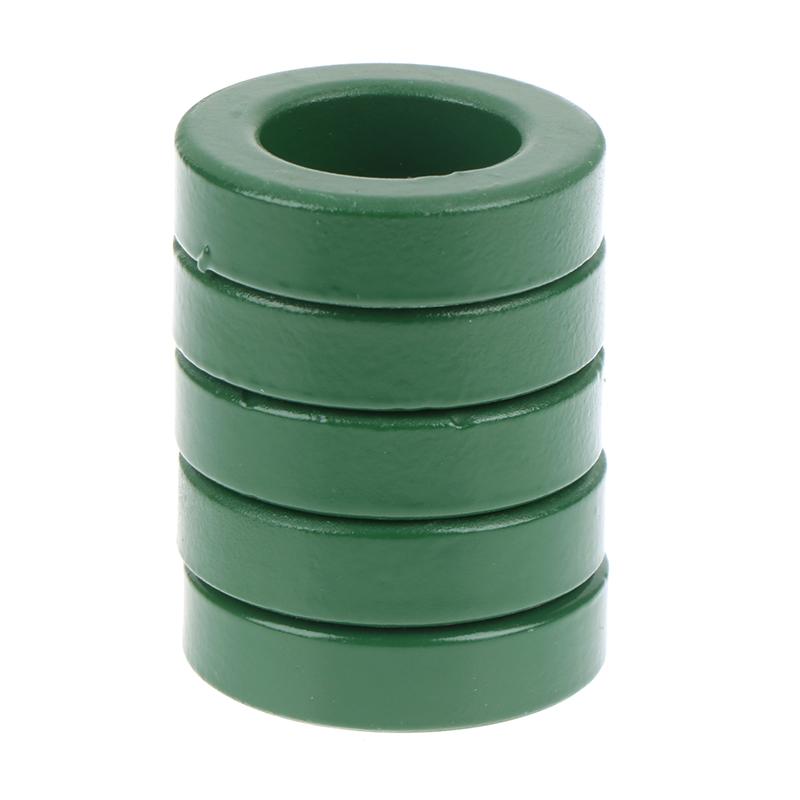 New Sale 5pcs Mn-Zn High Conductivity Green Ferrite Core Ring 31*19*8mm Anti-interference Filter Inductor