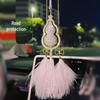 Luxury Gourd Diamond Car Pendant: High-End Rearview Mirror Decoration for Peace & Elegance
