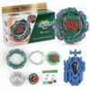B198 Signature King Green Hero Alloy Battle Gyro Fire Brand Burst Toy 1762g Set