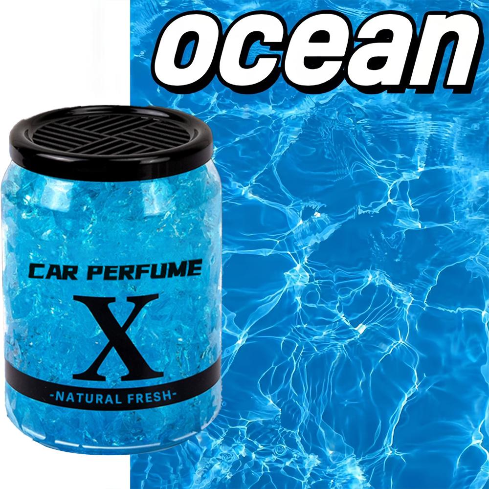Natural Car Air Freshener Gel 220g Jasmine Lemon Ocean Fragrance Long Lasting