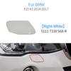 Car Front Bumper Headlight Washer Cover Cap  Accessories Painted Trim Shell For BMW X3 X4 F25 F26 LCI 2014-2017 51117338568