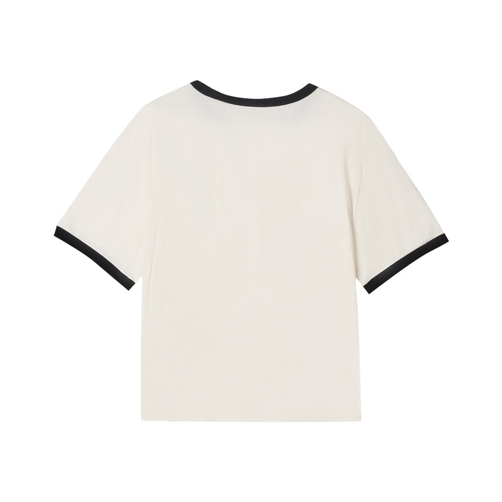 Levis Standard Rainbow Series American Knit Casual Embroidered Short Sleeve T-Shirt Women tops 0065Q-0000