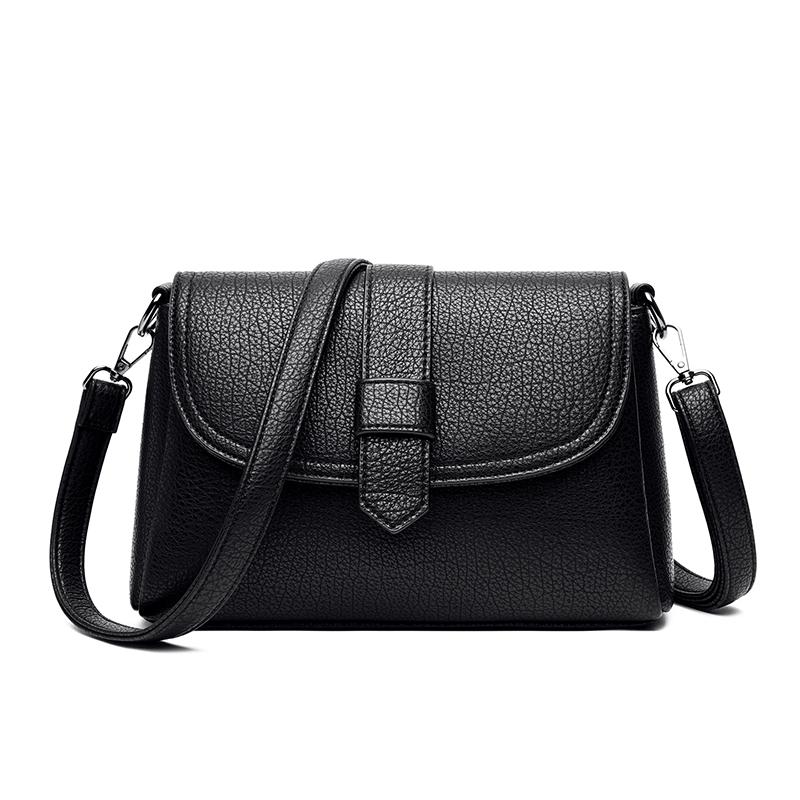 HIgh Quality Leather Female Crossbody Bag Purses and Handbag Luxury Designer Ladies Sac Large capacity Women Shoulder Bags