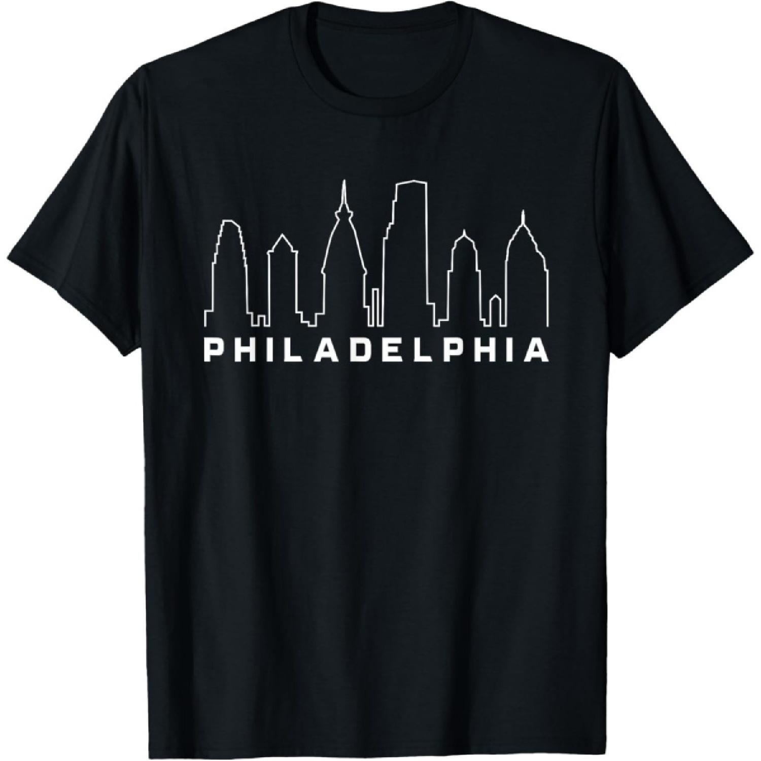Philadelphia skyline city Pennsylvania Philly T-Shirt S
