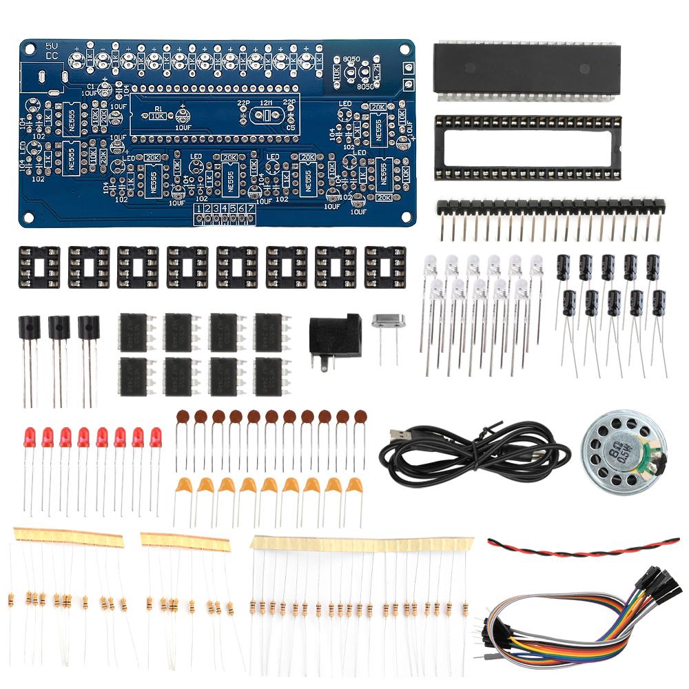 51 Single-chip Laser Electronic Organ Electronic Production Kit Electronic Piano Electronic Manufacturing DIY Parts Kit