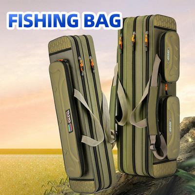 Multifunctional Waterproof Fishing Rod Bag Fishing Gear Bag Lightweight Fishing Rod Bag High-Capacity Saltwater Rod Bag