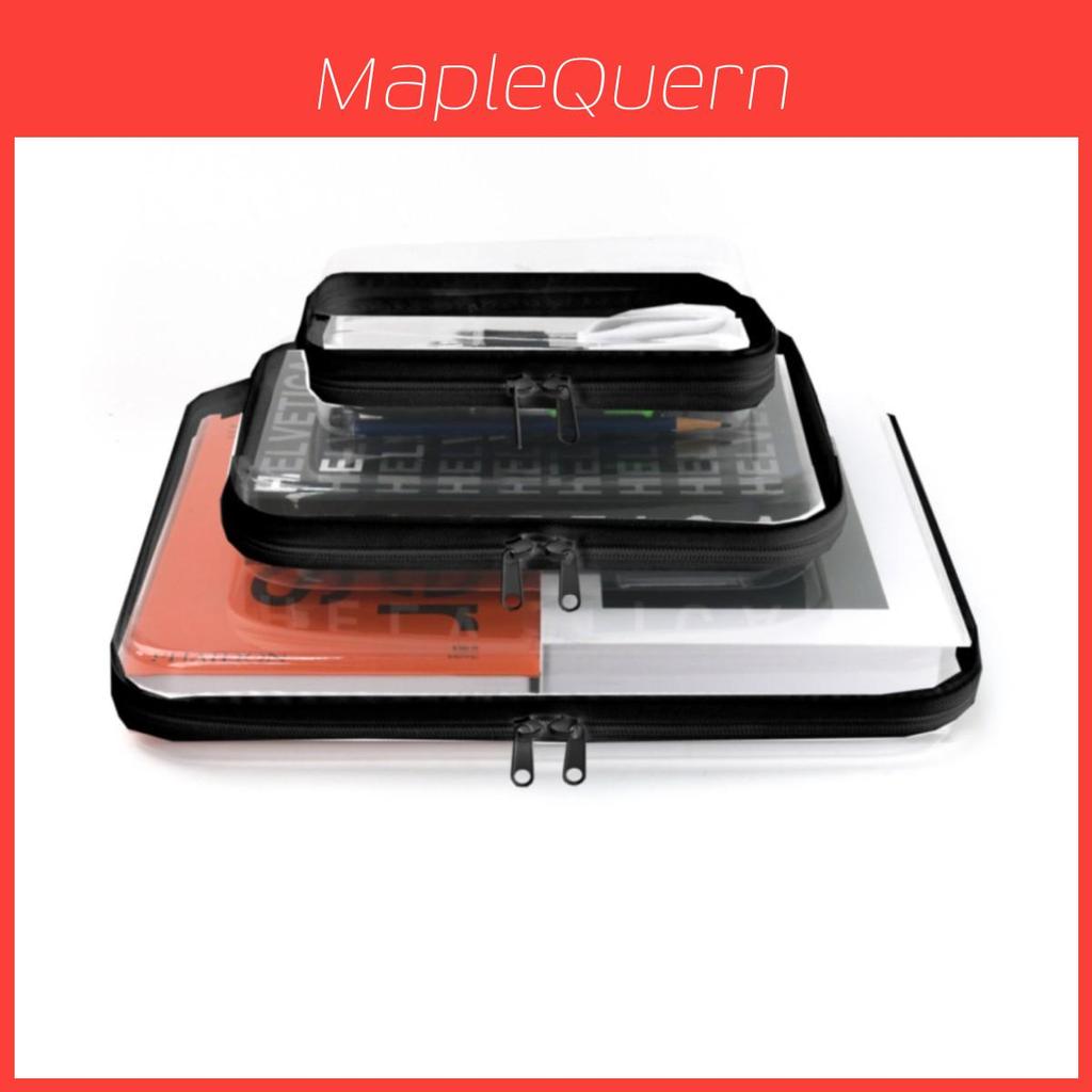 Travel Organizer Pvc Soft Bag With Zipper For Cosmetic And Clothing Storage