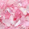 20g/Lotto Perline Miste Foglie Fiori Farfalla Perline Distanziatrici Acriliche per Creazione Gioielli Braccialetti Fai da Te Accessori Forniture