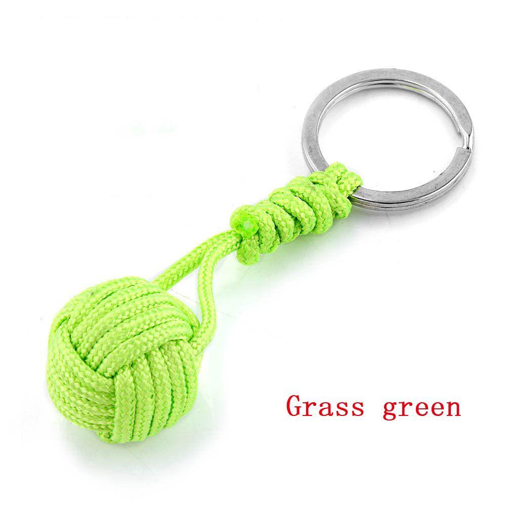 Parachute Rope Lanyard Outdoor Survival Jewelry Key Chain Key Ring Keyfob Fashion Accessories