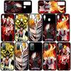 For iPhone 16 15 Xiaomi Redmi Note 14 13 12 11 Pro Max X 8 16e Samsung Galaxy S25 S24 S23 Moto OPPO Bleach Zaraki Kenpachi Kurosaki Ichigo Phone Case