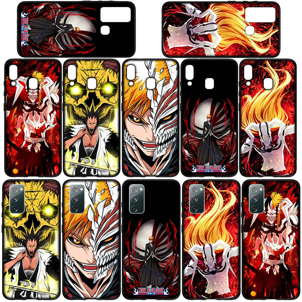 For iPhone 16 15 Xiaomi Redmi Note 14 13 12 11 Pro Max X 8 16e Samsung Galaxy S25 S24 S23 Moto OPPO Bleach Zaraki Kenpachi Kurosaki Ichigo Phone Case