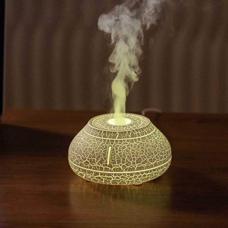 

Flame Air Humidifier Mini Volcano Fire Lava Aroma Diffuser Essential Oil Ultrasonic Cool Mist Maker Fogger LED Lamp Difusor