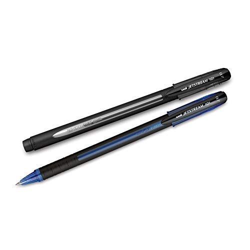 uni-ball Jetstream SX 101 Roller Ball Pens 0.7 mm Assorted Ink Quick Dry for Office Home School Writing Pack of 6