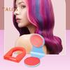 1/8Pcs 8 Colors Temporary Hair Chalk Washable Disposable Hair Dye Pressed Powder Single Color Men Women Hair Coloring Powder Box Halloween Cosplay