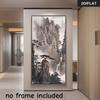 One Chinese Landscape Decorative Painting Mount Huangshan Autumn Scenery Frameless Canvas Painting Living Room Porch Study Wall