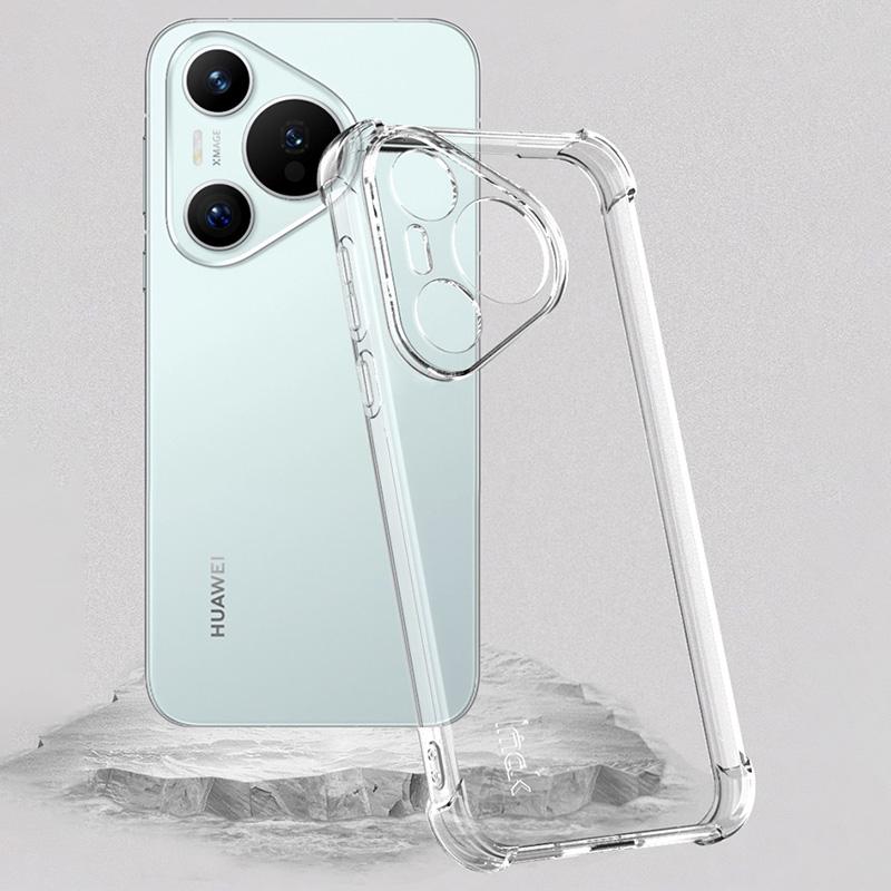 IMAK For Huawei Pura 70 Cell Phone Case Drop Protection HD Clear TPU Cover