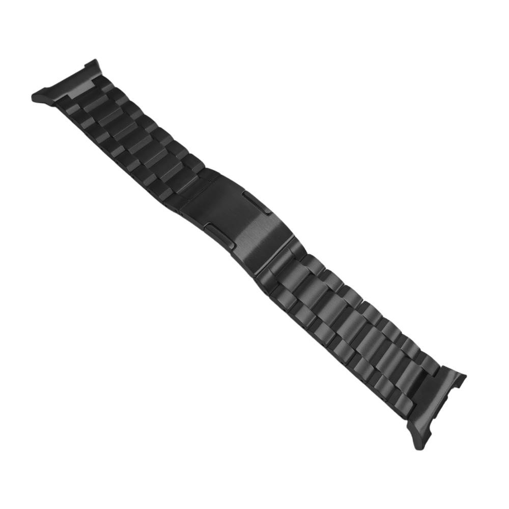 Cinturino in Metallo Titanio Senza Spazi per Samsung Galaxy Watch 8 Classic 46mm/44mm 40mm Cinturino Bracciale, Lunghezza Regolabile Rapida (Nessun attrezzo)