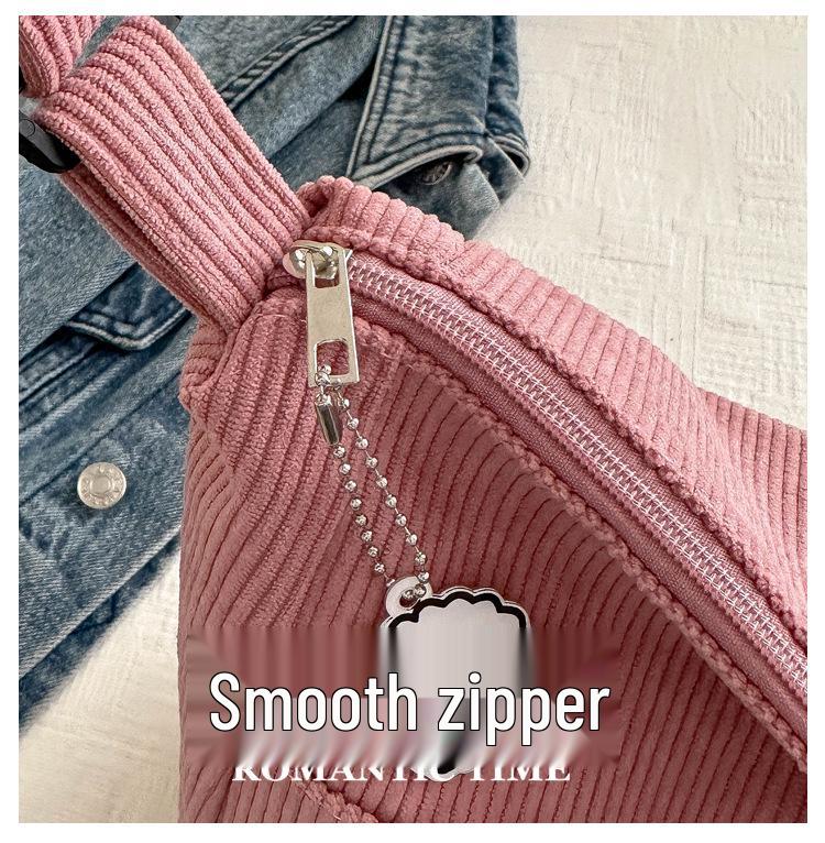 Trendige Damen-Freizeit-Crossbody-Knödeltasche im koreanischen japanischen Stil mit großem Fassungsvermögen