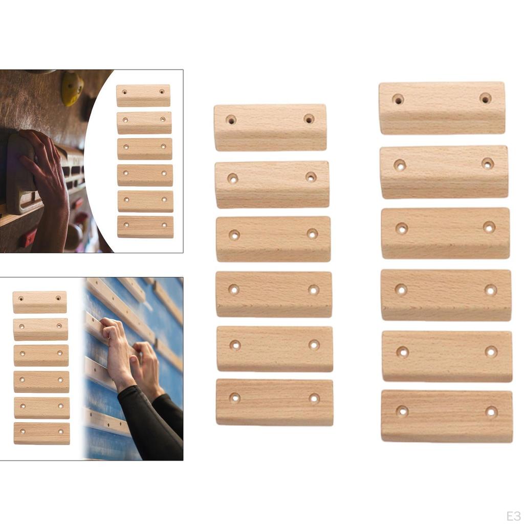 Rock Climbing Holds Training Board Fingerboard Grip Strengthener for Workout