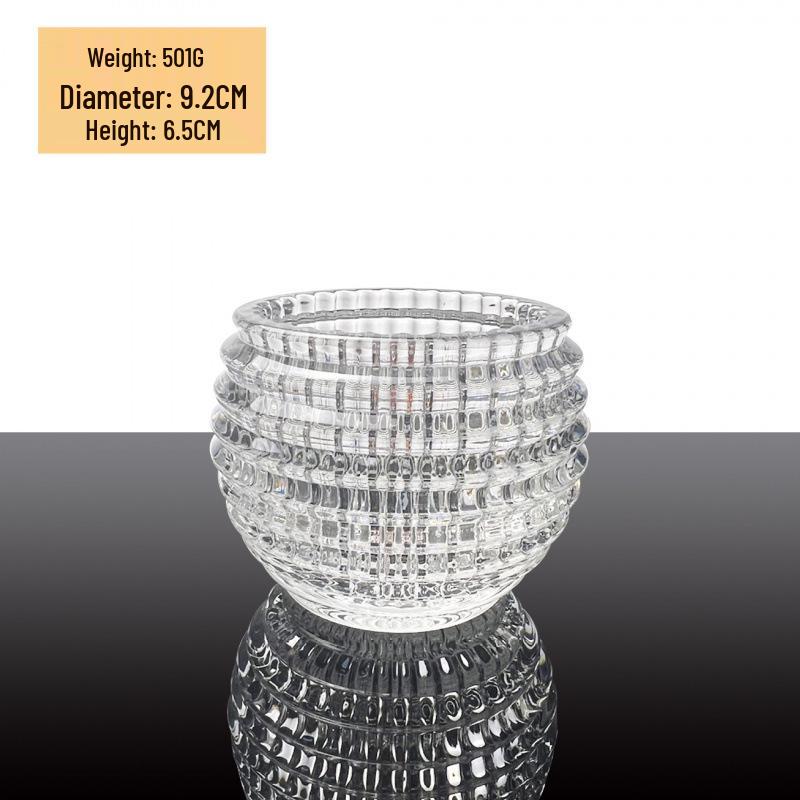 Creative Soy Candle In Glass Jar with Lid - Small Yurt Incense Holder